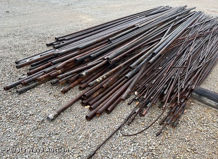 image for item IA9083 Approximately 1200' of oilfield pipe