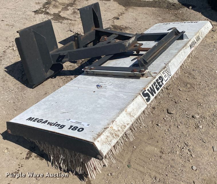 Trynex International 84" W skid steer broom in Tulsa, OK Item JA9020