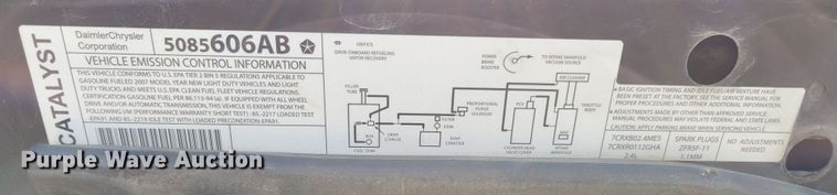 image for item JZ9170 2007 Dodge Caliber