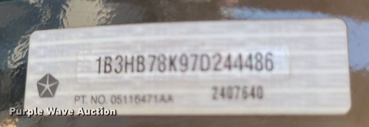 image for item JZ9170 2007 Dodge Caliber