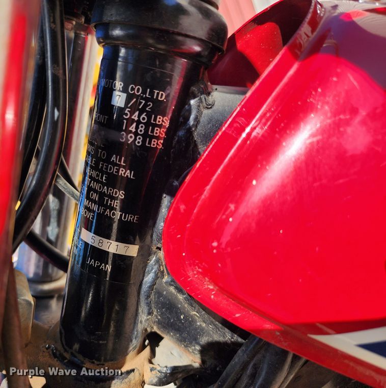 image for item KC9459 1973 Suzuki TS125  motorcycle