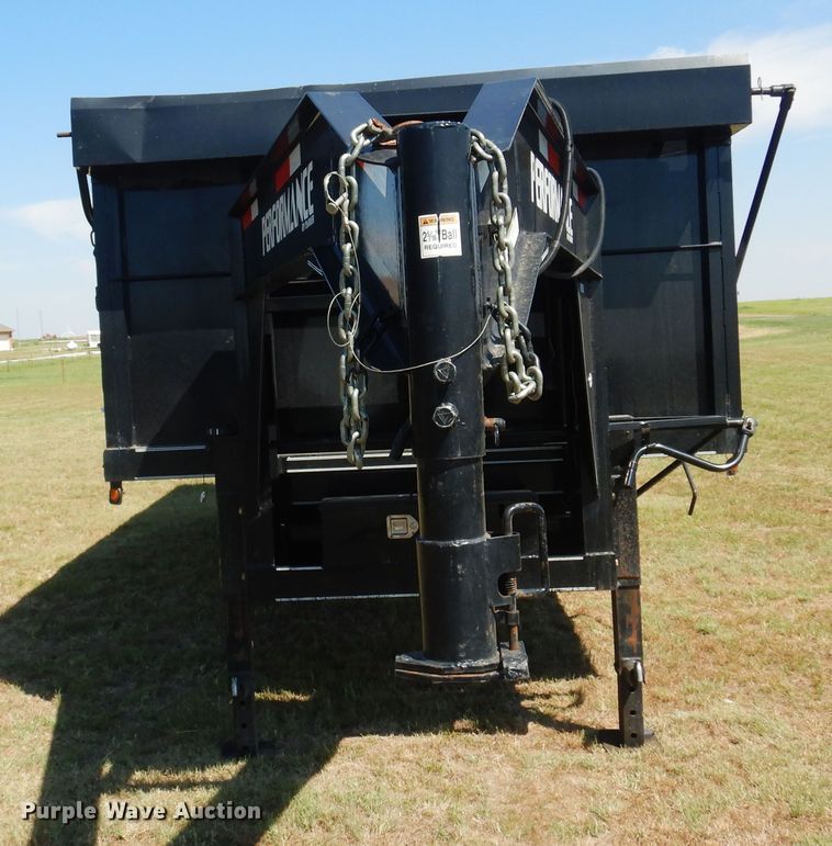 image for item KI9221 2014 Parker  dump trailer