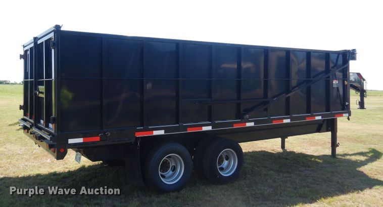 image for item KI9221 2014 Parker  dump trailer