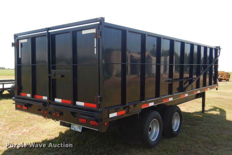 image for item KI9221 2014 Parker  dump trailer