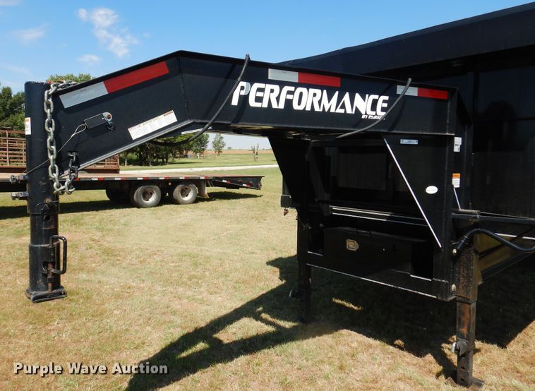 image for item KI9221 2014 Parker  dump trailer