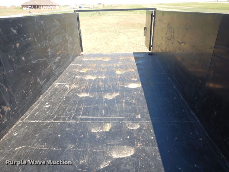 image for item KI9221 2014 Parker  dump trailer
