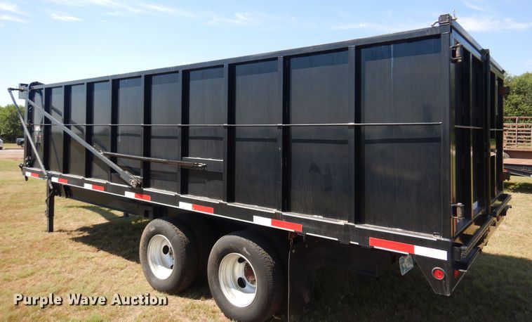 image for item KI9221 2014 Parker  dump trailer