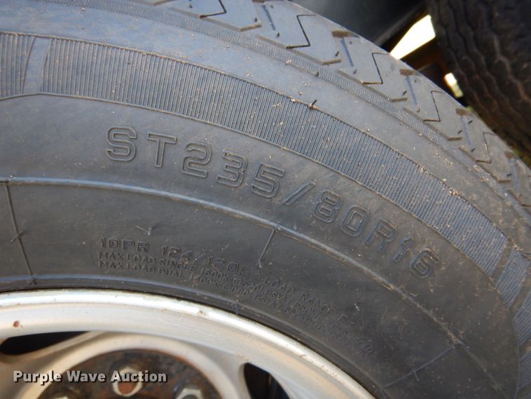 image for item KI9221 2014 Parker  dump trailer