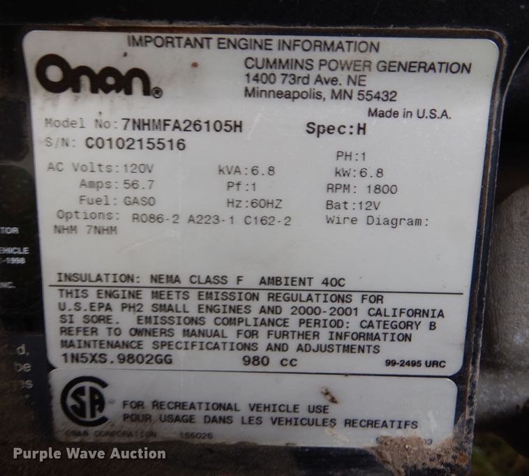 image for item LB9855 2001 Newmar Mountain Aire  RV