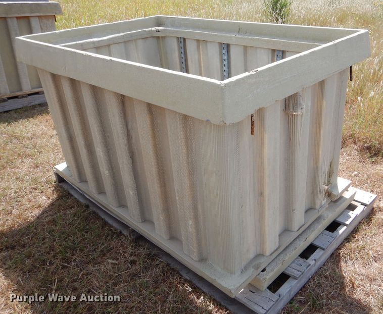 image for item LB9924 (7) fiberglass vaults