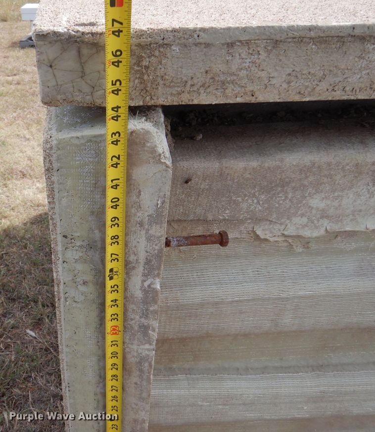 image for item LB9924 (7) fiberglass vaults