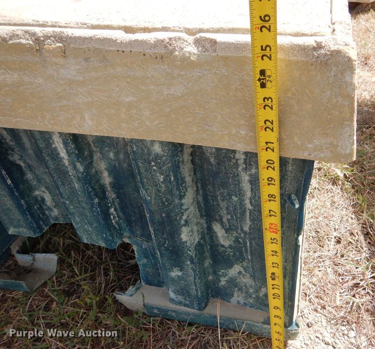 image for item LB9924 (7) fiberglass vaults