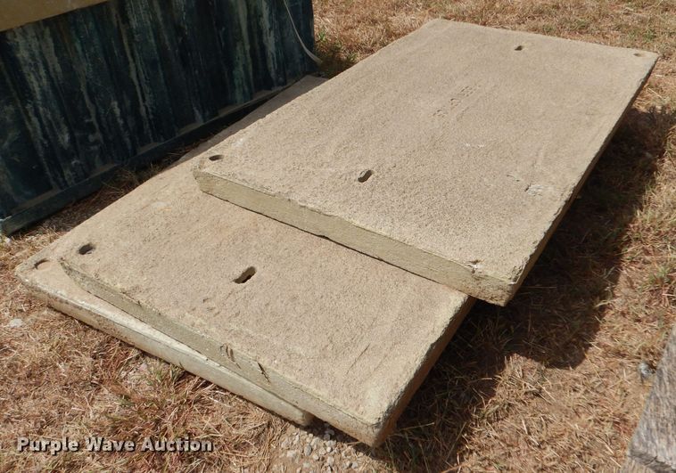 image for item LB9924 (7) fiberglass vaults