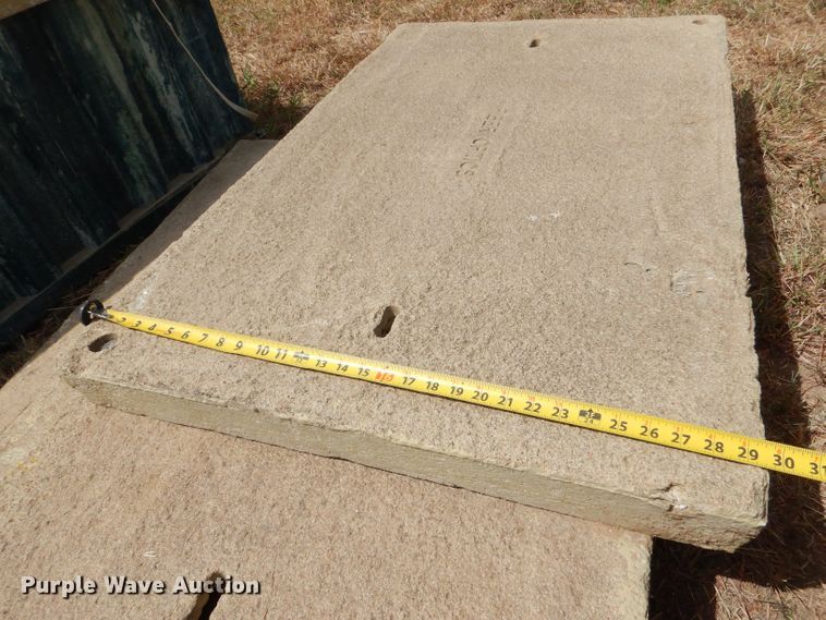 image for item LB9924 (7) fiberglass vaults