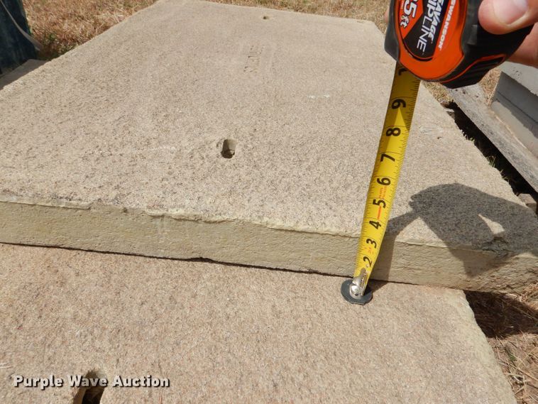 image for item LB9924 (7) fiberglass vaults