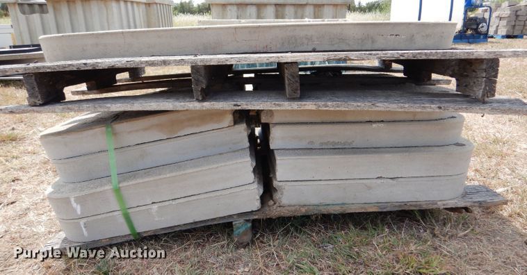 image for item LB9924 (7) fiberglass vaults