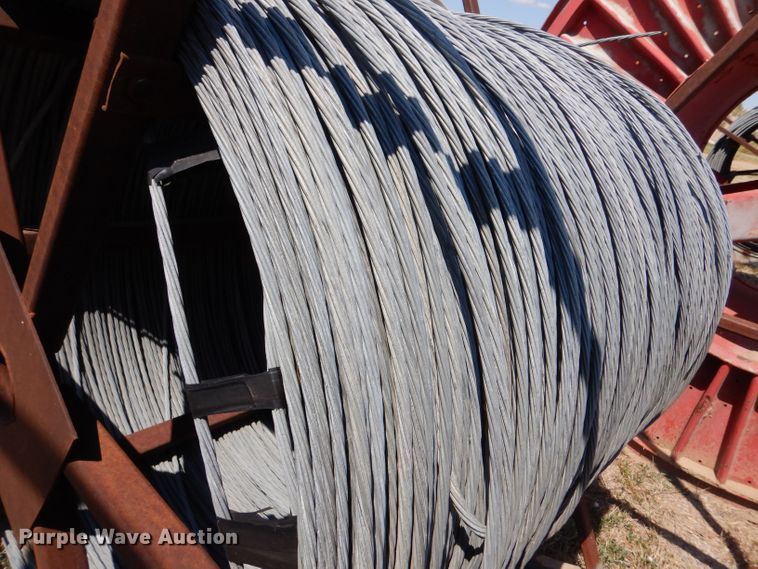 image for item LB9927 Approximately 12 rolls of steel strand cables