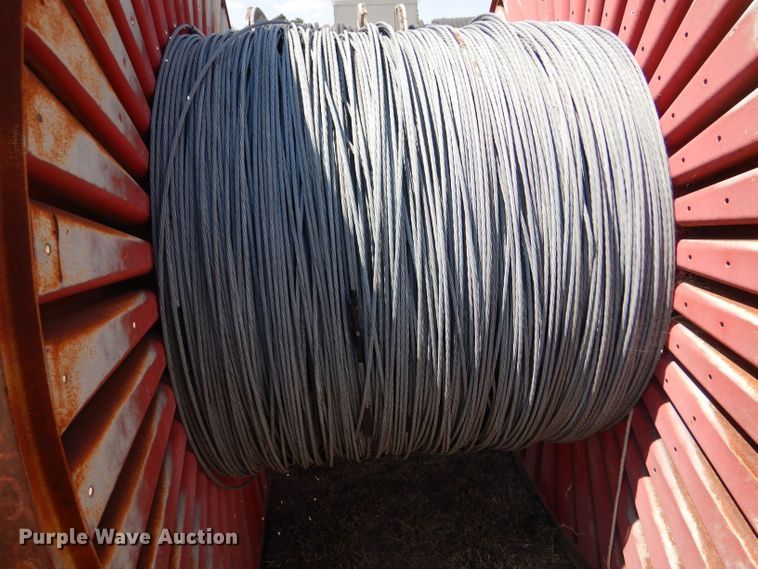 image for item LB9927 Approximately 12 rolls of steel strand cables