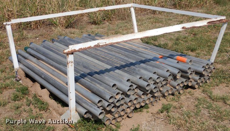 image for item LB9934 Approximately 90 aluminum pipes