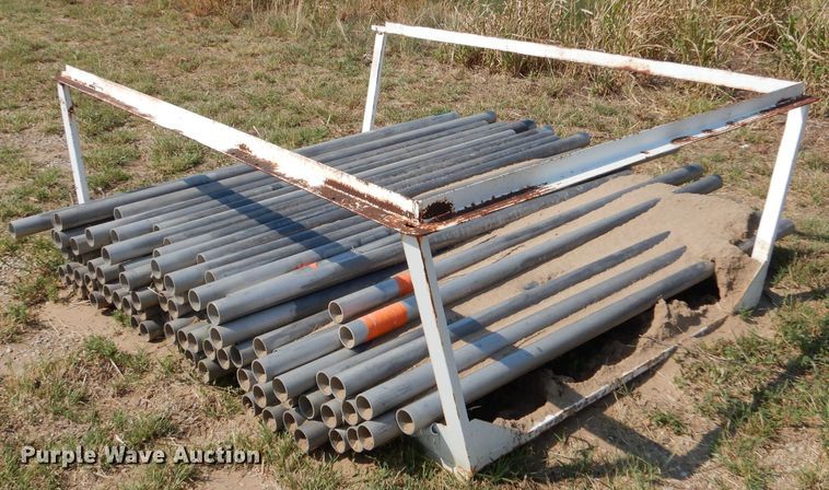 image for item LB9934 Approximately 90 aluminum pipes