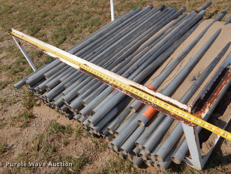 image for item LB9934 Approximately 90 aluminum pipes