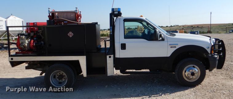 image for item LB9965 2006 Ford F350 Super Duty XL  brush fire truck