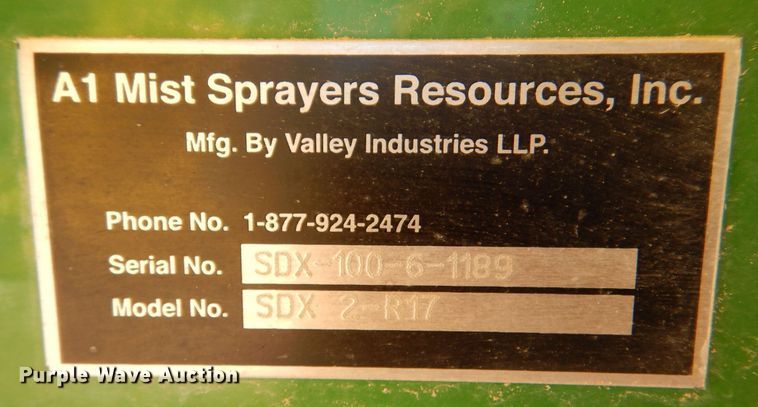 image for item LB9966 A1 SDX 2-R17  livestock mister