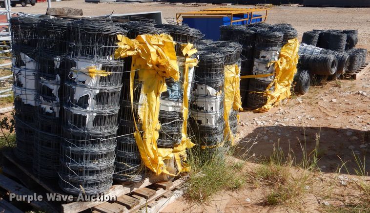 image for item LB9967 (56) rolls of fencing