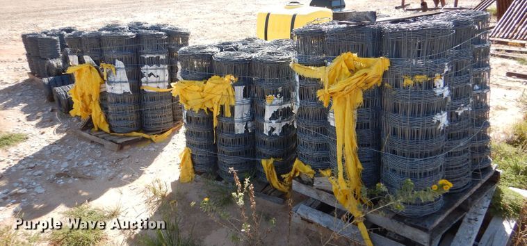 image for item LB9967 (56) rolls of fencing