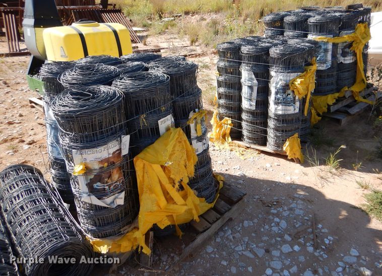 image for item LB9967 (56) rolls of fencing