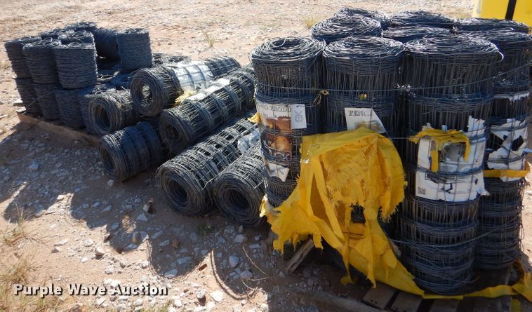 image for item LB9967 (56) rolls of fencing