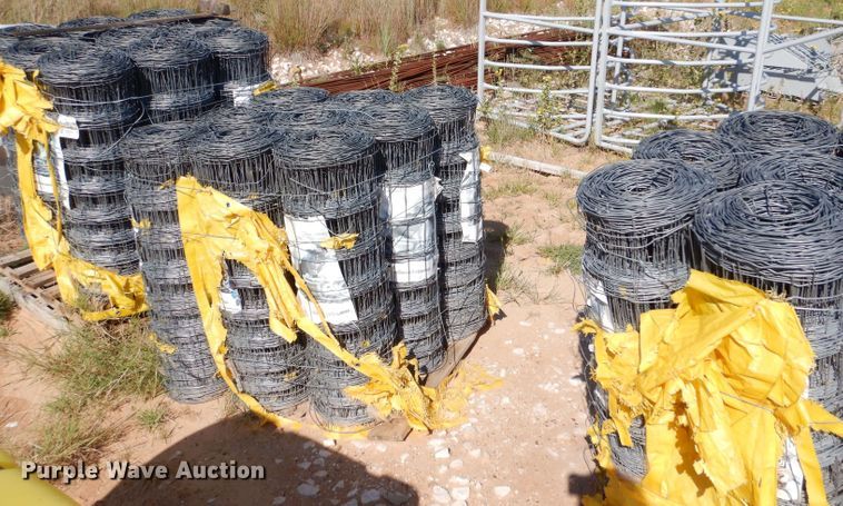 image for item LB9967 (56) rolls of fencing