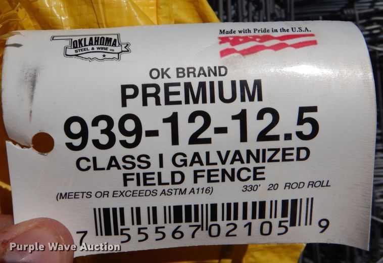 image for item LB9967 (56) rolls of fencing