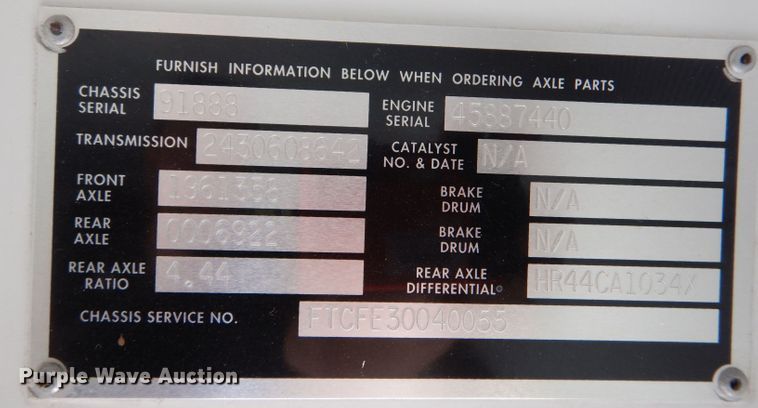 image for item LB9976 2000 Blue Bird  school bus