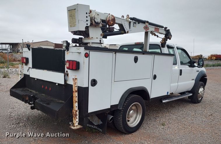 image for item LK9080 2006 Ford F450 Super Duty  utility / service truck