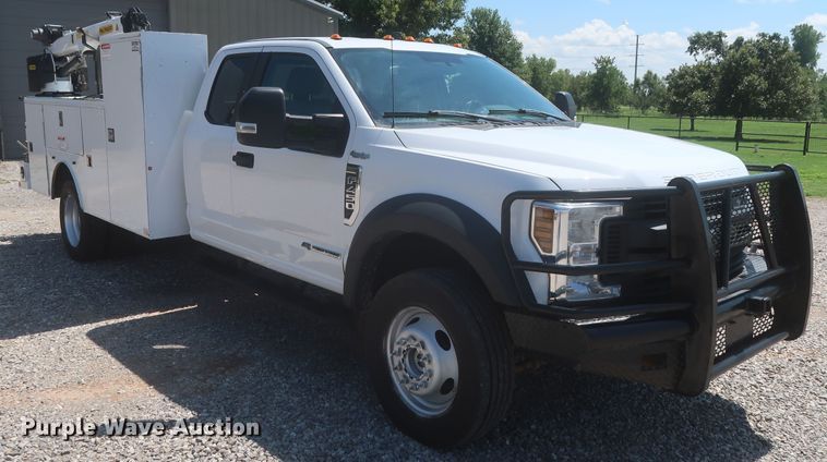 image for item LK9130 2018 Ford F450 Super Duty XL  SuperCab utility / service truck