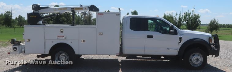 image for item LK9130 2018 Ford F450 Super Duty XL  SuperCab utility / service truck