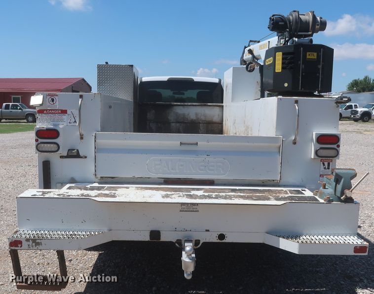 image for item LK9130 2018 Ford F450 Super Duty XL  SuperCab utility / service truck