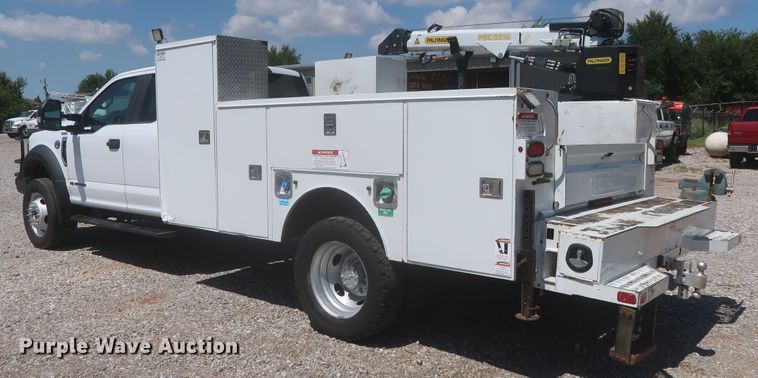 image for item LK9130 2018 Ford F450 Super Duty XL  SuperCab utility / service truck