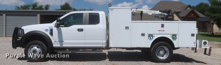image for item LK9130 2018 Ford F450 Super Duty XL  SuperCab utility / service truck