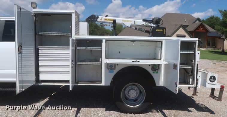 image for item LK9130 2018 Ford F450 Super Duty XL  SuperCab utility / service truck