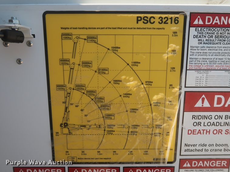 image for item LK9130 2018 Ford F450 Super Duty XL  SuperCab utility / service truck