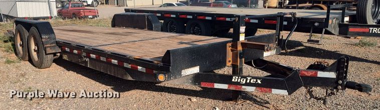 image for item LK9220 2018 Big Tex  tilt deck equipment trailer