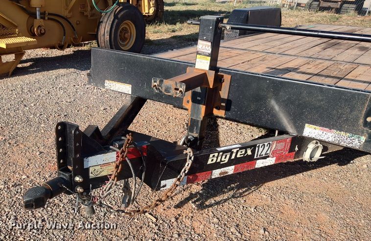 image for item LK9220 2018 Big Tex  tilt deck equipment trailer