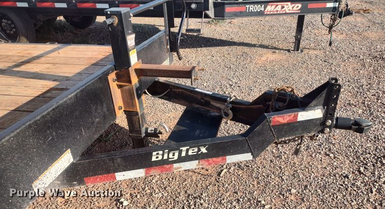 image for item LK9220 2018 Big Tex  tilt deck equipment trailer