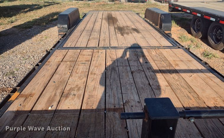 image for item LK9220 2018 Big Tex  tilt deck equipment trailer