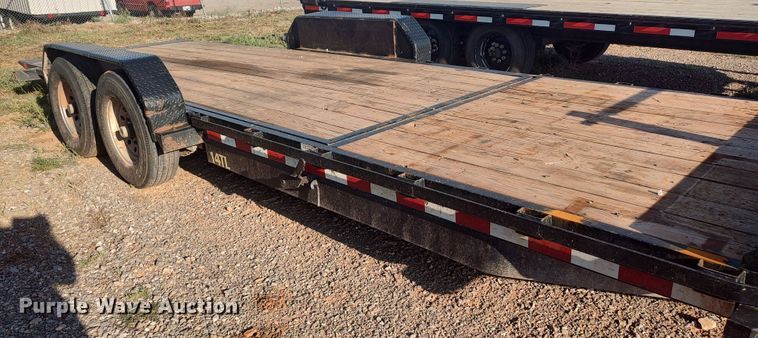 image for item LK9220 2018 Big Tex  tilt deck equipment trailer