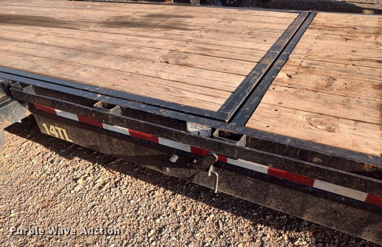image for item LK9220 2018 Big Tex  tilt deck equipment trailer