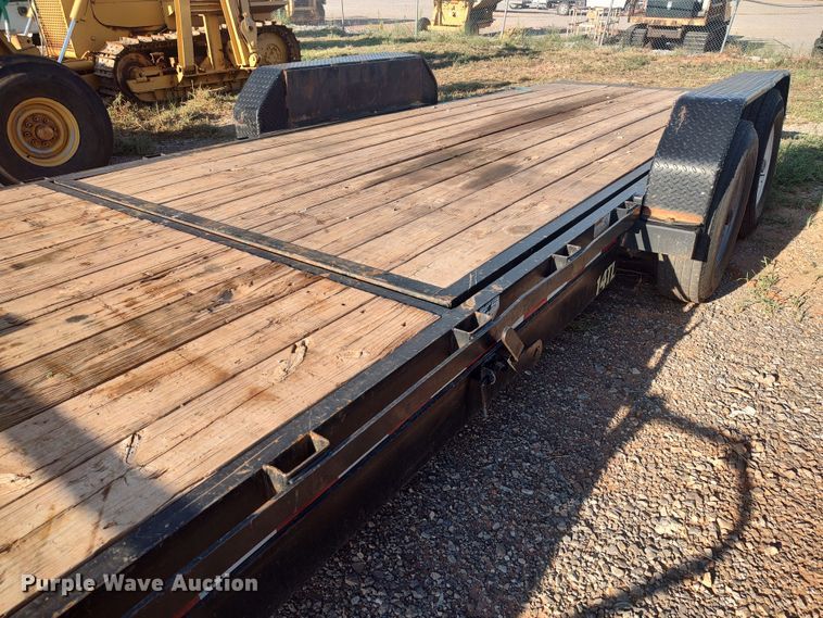 image for item LK9220 2018 Big Tex  tilt deck equipment trailer