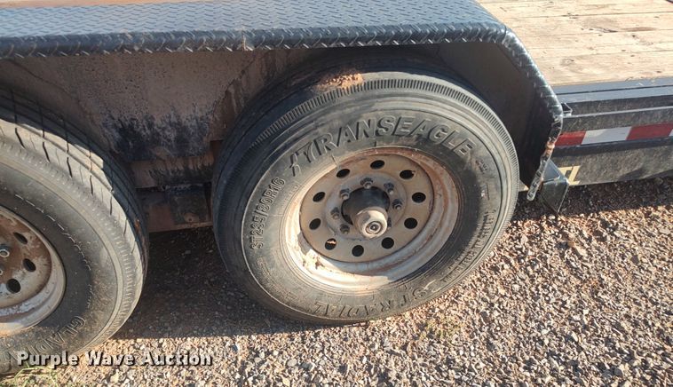 image for item LK9220 2018 Big Tex  tilt deck equipment trailer